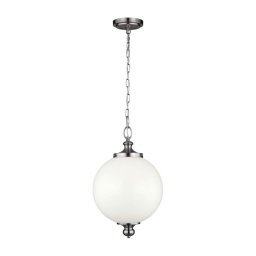 Lustră pe lanț Feiss FE-PARKMAN-PL-PN PARKMAN 1xE27/60W/230V