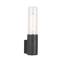 Lampă de perete de exterior Zuma Line SJ17611 WALLY 1xE27/60W/230V IP54 negru