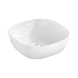 COMAD UM-6252 SMILE 40 DP - Lavoar pe blat SMILE 41x41 cm alb lucios