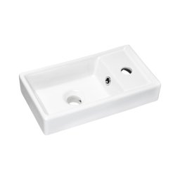 COMAD UM-VEDEA 40 - Lavoar pe blat VEDEA 40x22 cm ceramică alb lucios