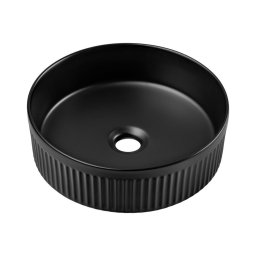 COMAD BEYOND 2 BLACK (E-6565) - Lavoar BEYOND pr. 36 cm negru mat pe blat