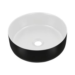 COMAD UM-6259 SIMPLE 8 - Lavoar SIMPLE pr. 36 cm alb/negru pentru blat