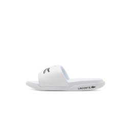 LACOSTE Șlapi Serve Slide Dual 49CMA00381R5 wht/dk grn