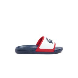LACOSTE Șlapi Serve Slide Dual 49CMA0034407 wht/nvy/red