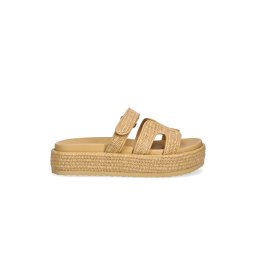 STEVE MADDEN Platforme Bigmissile 02002 SM11003773 380 nat raffia