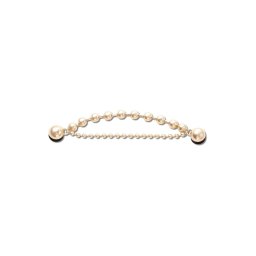 CROCS Accerorii Gold and Crystal Double Chain 10014512 UNC unique