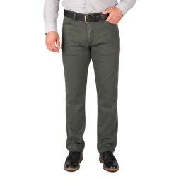 Pantaloni barbatesti subtiri, regular fit, kaki (Marime pantalon: W32)