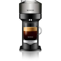 Espressor Nespresso by Krups XN910C10 Vertuo Next Deluxe Chrome, 1500W, Tehnologie de extractie Centrifuzie, Conectare la telefon, 1.1L, Crom