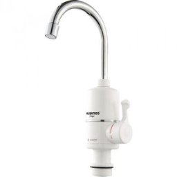 Robinet instant apa calda Samus Magic, element de incalzire al apei din inox, 3000 W, Alb