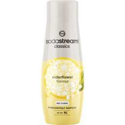 Sirop Sodastream, concentrat fara zahar, flori de soc, 440 ml