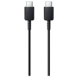 Cablu de date, Original, Samsung, USB-C to USB-C, 1 m, Negru