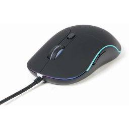 MOUSE GEMBIRD cu fir, Pt. PC sau NB, USB, Optic, 2400 dpi, butoane-scroll 6-1, Scroll cu iluminare, Negru, "MUS-UL-02