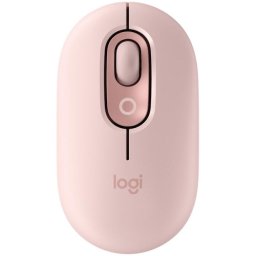 Mouse Wireless Logitech POP cu emoji, Roz, EMEA28i-935 - FY25, TERRA "910-007413