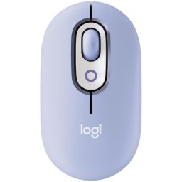 Mouse Wireless Logitech Pop, USB, 4000 dpi, Lilac
