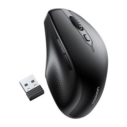 MOUSE wireless, Ugreen, CM101, PC sau NB, bluetooth, 2.4GHz, optic, incarcare USB Type-C, 5/1 butoane/scroll, 4000 dpi, negru