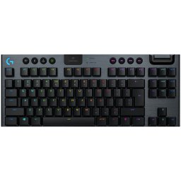 Tastatura LOGITECH G915 X LIGHTSPEED, Wireless 2.4GHz + Bluetooth, Gaming, Negru, Aspect SUA, EMEA28i-935, "920-012676
