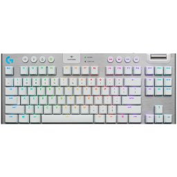 Tastatura LOGITECH G915 X LIGHTSPEED, Wireless 2.4GHz + Bluetooth, Gaming, Alb, Aspect SUA, EMEA28i-935, "920-012690