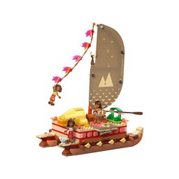 Jucarie LEGO DISNEY, Canoea de aventura a Moanei
