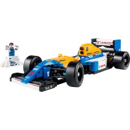 Jucarie LEGO ICONS, Williams Racing FW14B si Nigel Mansell
