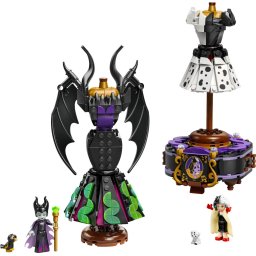 Jucarie LEGO DISNEY, Rochiile lui Maleficent si Cruella De Vil