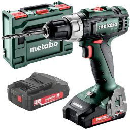Metabo BS 18 L - Masina de gaurit si insurubat cu 2 acumulatori, Li-Ion, 18 V, 2 Ah, 50 Nm, valiza speciala