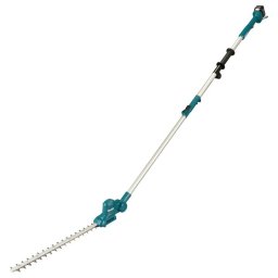 Foarfeca electrica pe acumulator pentru tuns gard viu Makita UN460WDZ, 12 V, motor fara perii, lungime lama 46 cm, diametru maxim taiere 18 mm, tija telescopica, fara incarcator si acumulator in setul de livrare