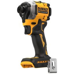 Masina de insurubat cu impact compacta pe acumulator DeWALT DCF850N, motor fara perii, 18V XR, cuplu maxim 205 Nm, 3 viteze, turatie maxima 3250 RPM, iluminare LED, clema prindere curea, fara acumulator/incarcator