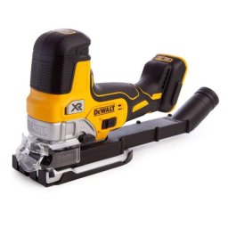 Fierastrau electric DeWALT DCS335NT-XJ, 18V, taiere lemn, 2,1 kg, fara acumulator si incarcator, set