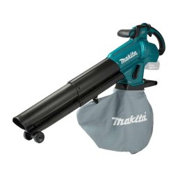 Suflanta Makita DUB187Z, cu functie de aspirare compatibila cu acumulator Li-Ion LXT, 18V, Negru-Turcoaz