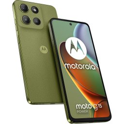 Telefon MOTOROLA Moto G15 Power, 17.1 cm (6.72"), 256GB, 8GB RAM, Dual SIM, Android 15, 4G, Verde