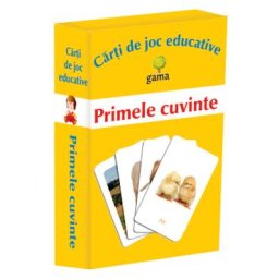 Primele cuvinte. Carti de joc educative