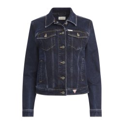 GUESS JEANS Geacă de primăvară-toamnă albastru închis