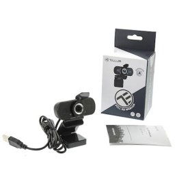 Camera web Full HD, 2MP, autofocus, microfon, Negru