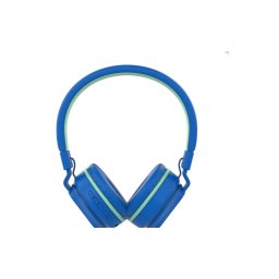 Casti Over-Ear Bluetooth Buddy, Bluetooth 5.3, Albastru, incarcare USB-C