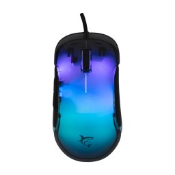 Mouse MORDRED-B GM-5017 – Mouse gaming cu fir USB, optic 12800 DPI, 7 butoane + scroll, iluminare RGB, negru