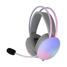 Casti FIREFLY, Headset, Wired, RGB, Alb