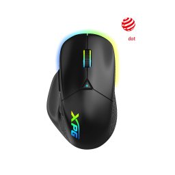 Mouse MOXPALPHABK, Cu Fir, USB-A, Negru