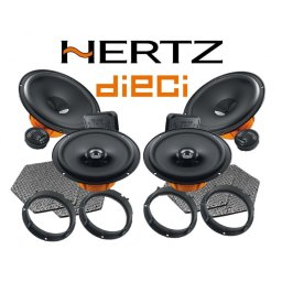 Pachet difuzoare auto Hertz Dieci dedicat Volkswagen Golf VI (2008 - 2016)