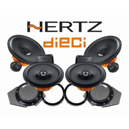 Pachet difuzoare auto Hertz Dieci dedicat Volkswagen Touran (2003 - 2015)