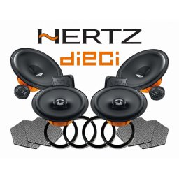 Pachet difuzoare auto Hertz Dieci dedicat Volkswagen Beetle (1998 - 2010)