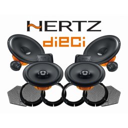Pachet difuzoare auto Hertz Dieci dedicat Volkswagen Scirocco (2008 - 2017)