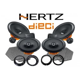 Pachet difuzoare auto Hertz Dieci dedicat Volkswagen Golf V (2003 - 2009)