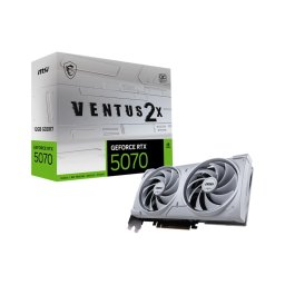 MSI VENTUS 2X OC WHITE GeForce RTX 5070 12GB GDDR7 DLSS4