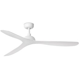 Ventilator de tavan FARO 33446WT GOTLAND L alb d. 132 cm WT + telecomandă