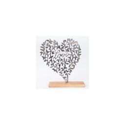 Decorațiune de masă 41x35 cm inimă