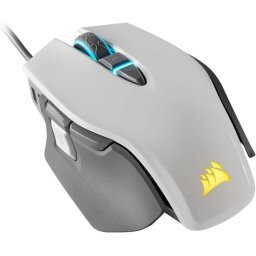 Mouse Corsair M65 Elite RGB Optical FPS Gaming Mouse, 18000 DPI Optical Sensor, greutate ajustabila, 8 butoane programabile, Iliminare 3-Zone RGB Multi-Colour, compatibil Xbox One, Alb