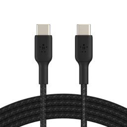 Cablu Date Belkin Boost Charge USB-C TO USB-C Braided 1m Negru