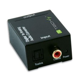 Media convertor Digital Toslink SPDIF Coaxial audio L/R RCA c