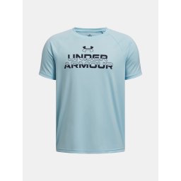 Boys' T-shirt Under Armour UA Tech Split Wordmark SS - Boys