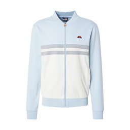 ELLESSE Hanorac 'RISANI' albastru deschis / gri amestecat / alb